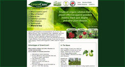 Desktop Screenshot of greencure.net
