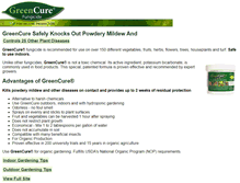 Tablet Screenshot of greencure.net